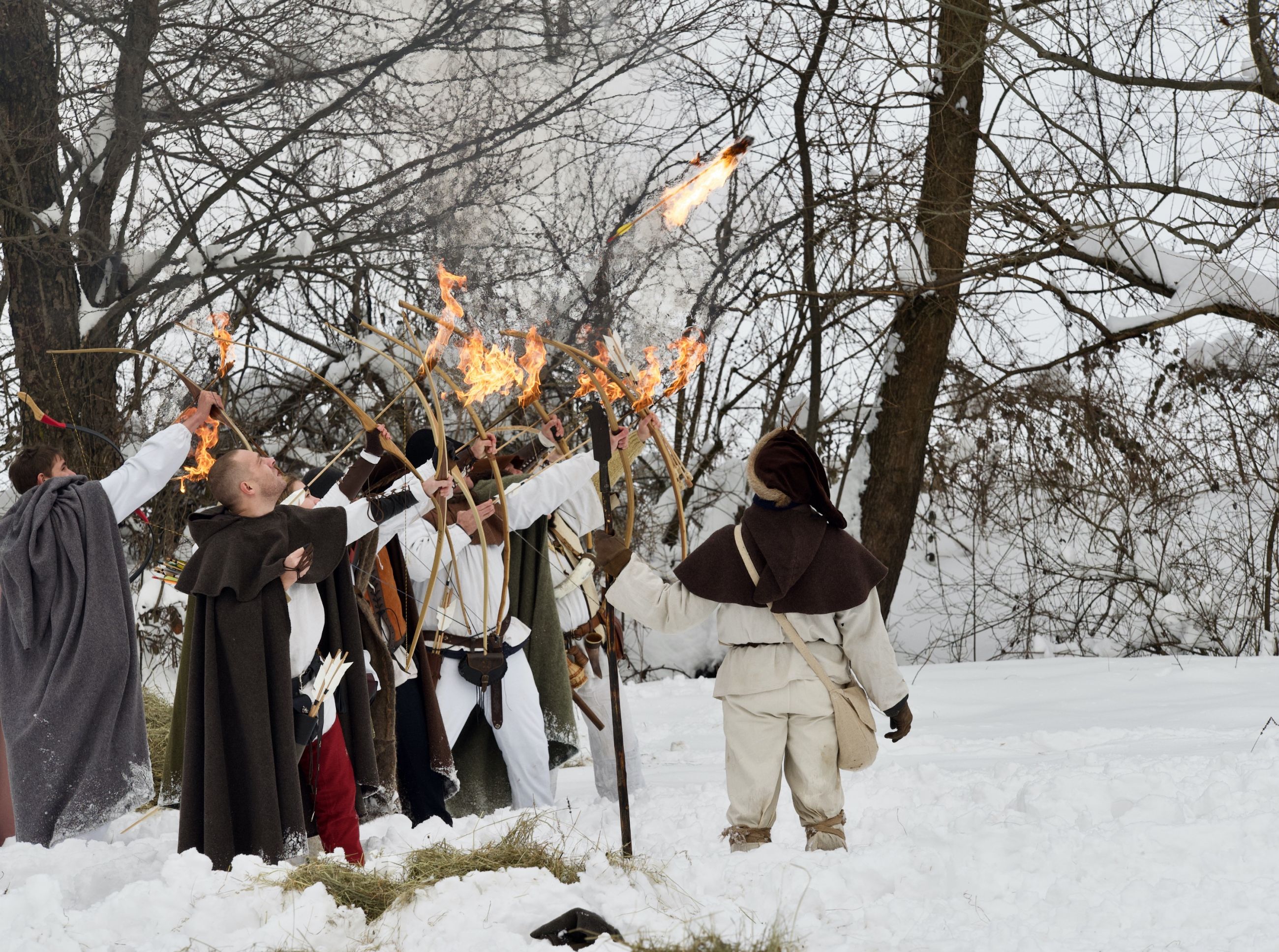 Historic battle of Stubica reenactment.