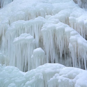 Zamrznutý vodopád Bystrô
