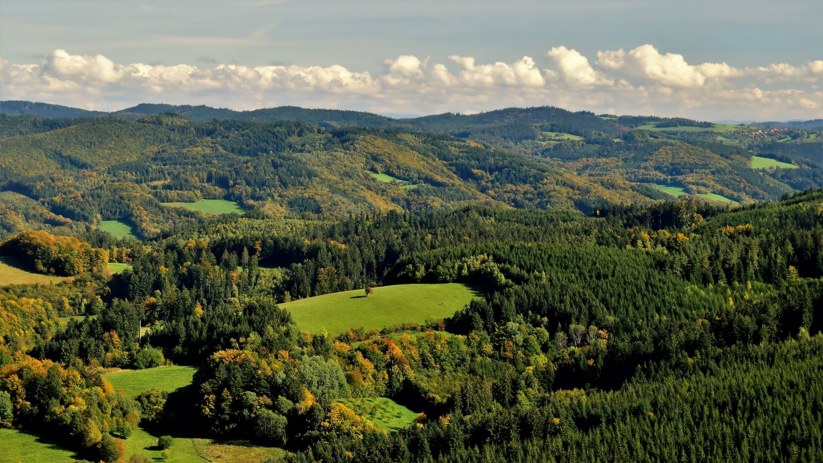 podzimní krajina