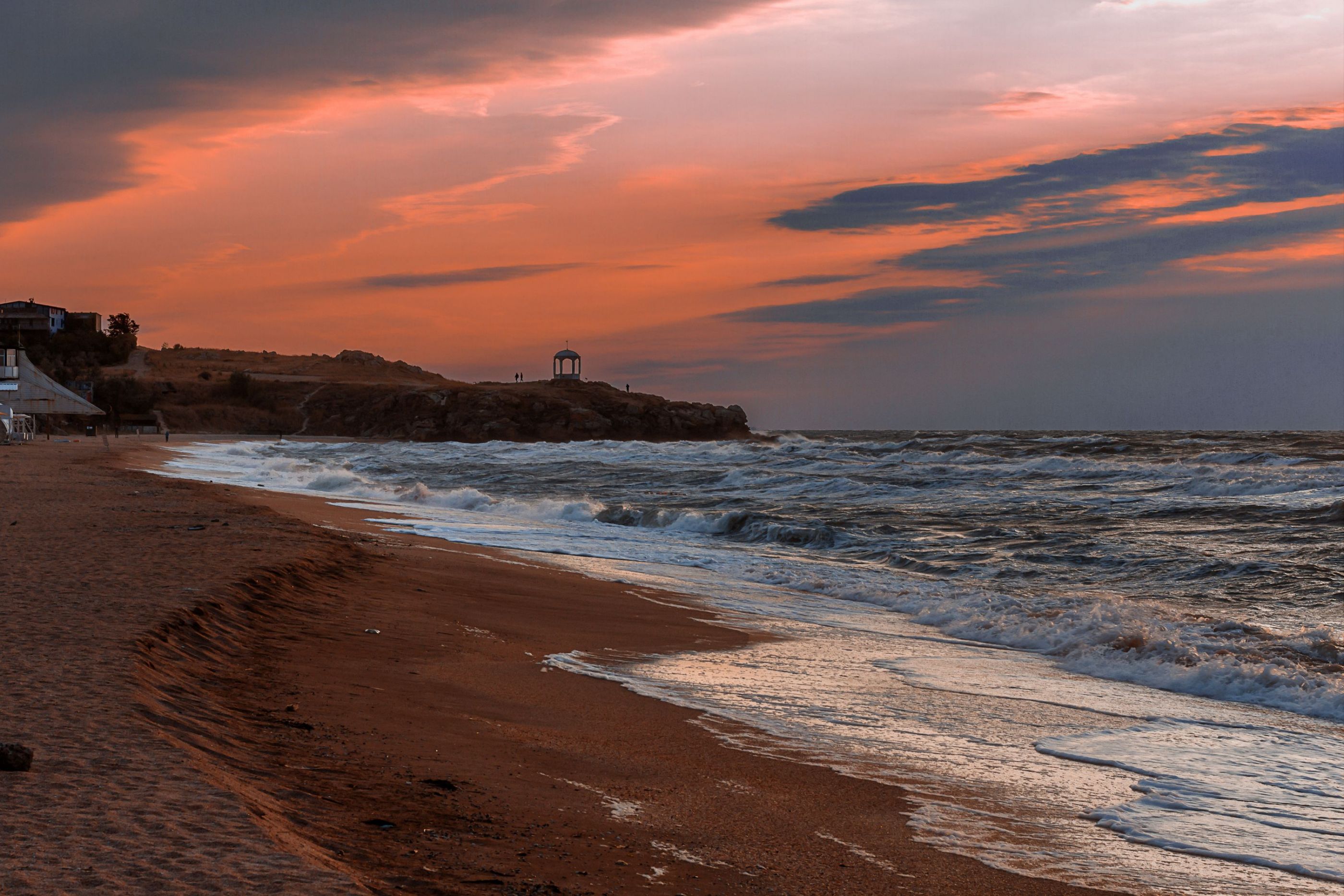 Sunset to Crimea