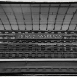 Prague metro station