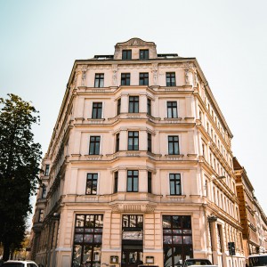 Building in Leipzig