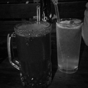 Bebidas en blanco y negro