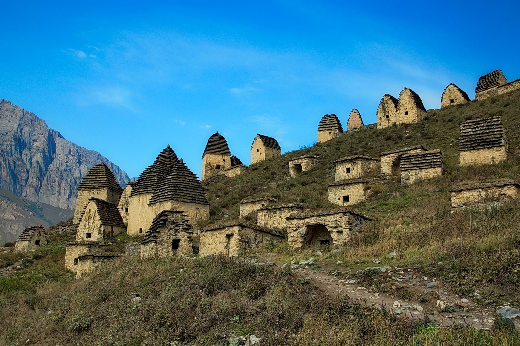 Даргавс - город мертвых.