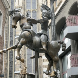 Puppenbrunnen Aix-la-Chappelle