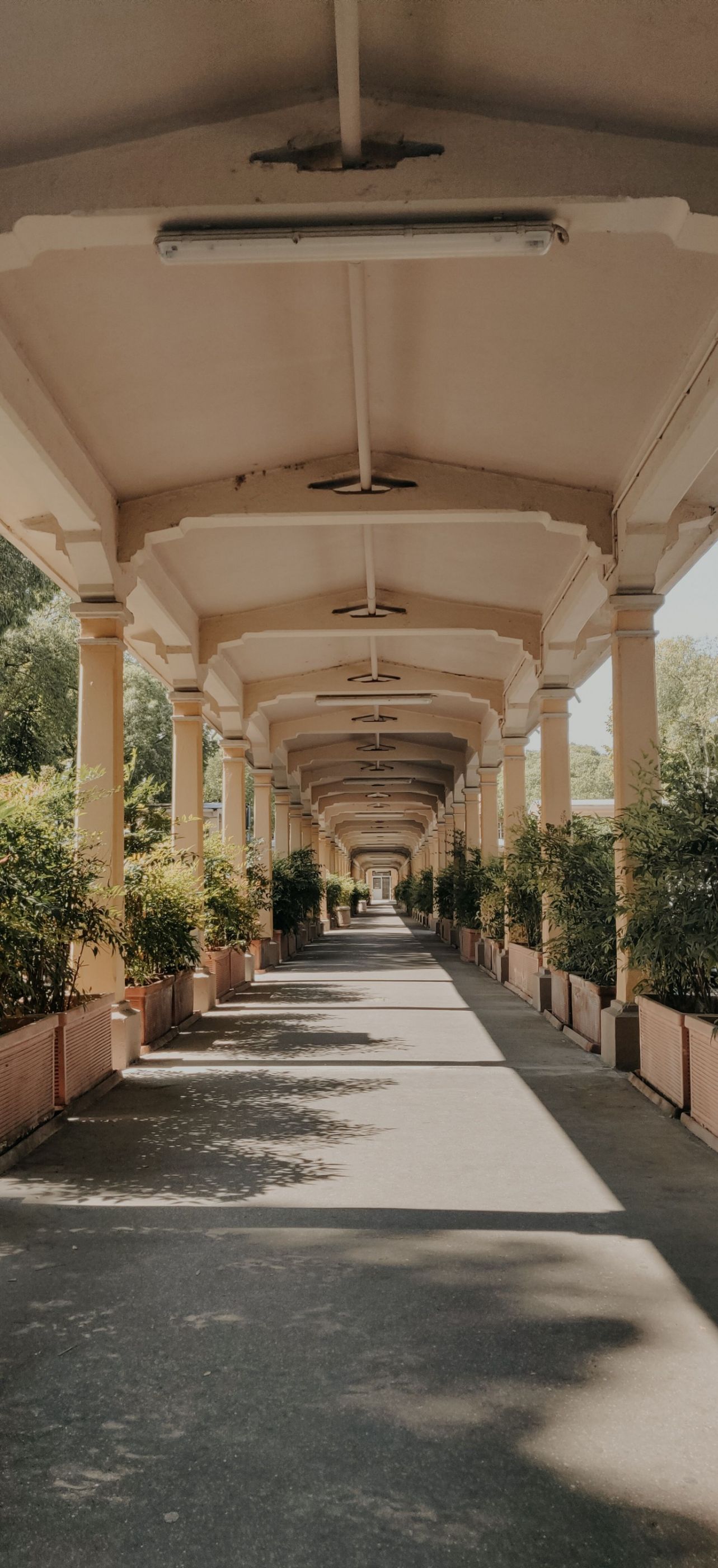 Il portico del ospedale