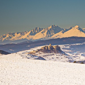 Spišský hrad a Vysoké Tatry